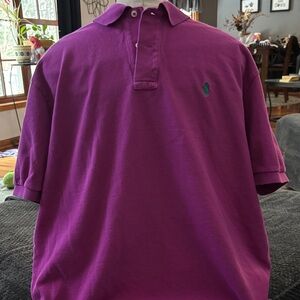 Polo by Ralph Lauren Magenta Polo Shirt